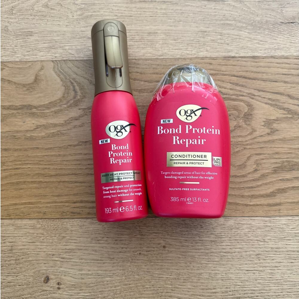 OGX - Bond Protein Repair Heat Protector Spray & Conditioner